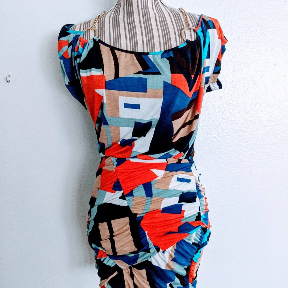 Detailed mini dress